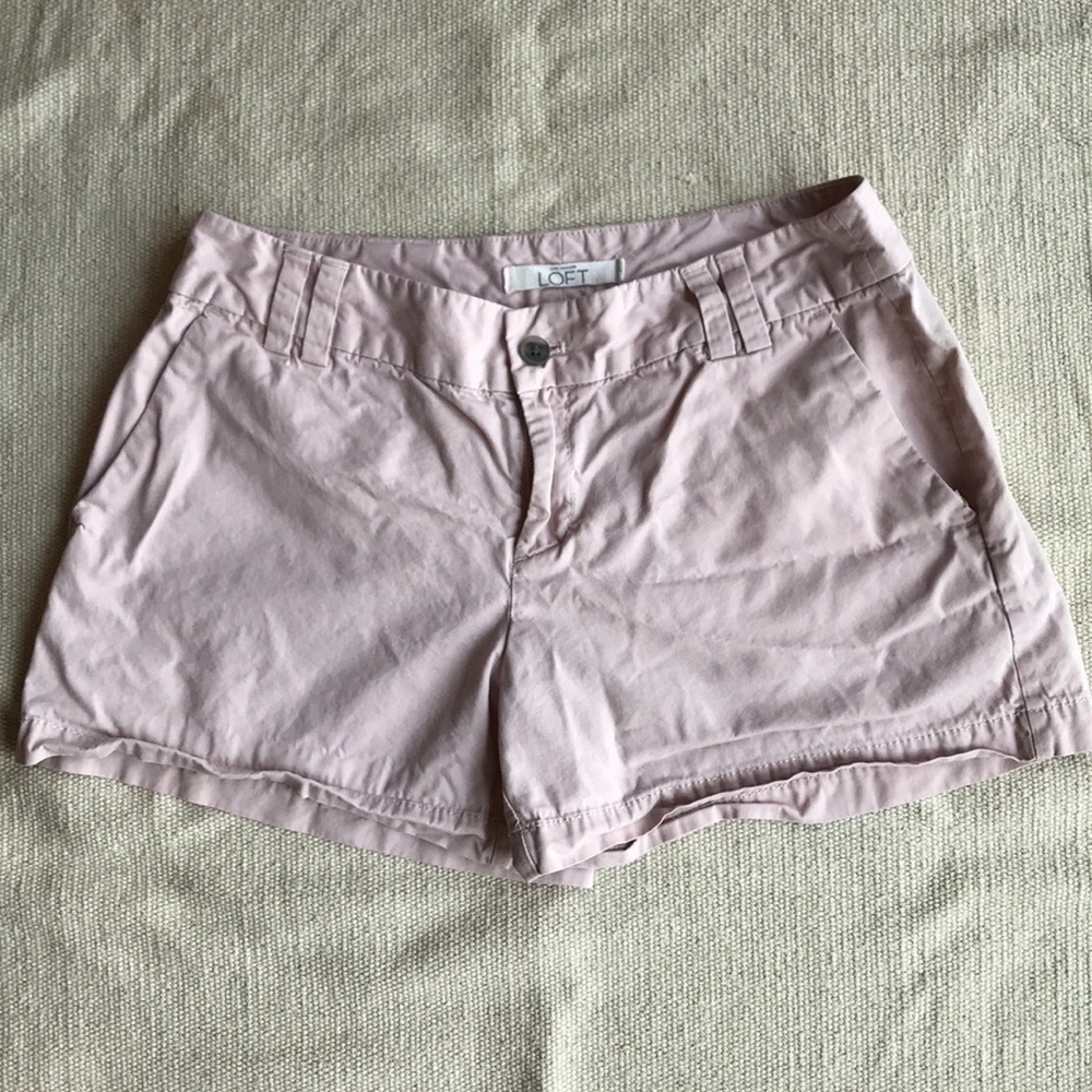 LOFT pink shorts